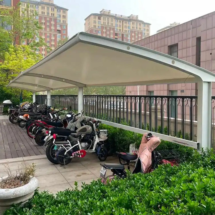 昌图县膜结构电动车棚